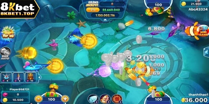 Tựa game đang sở hữu hơn 50 nghìn sinh vật biển phong phú khác nhau