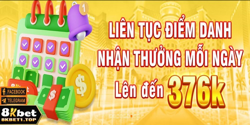 Điểm danh nhận thưởng khủng tại nhà cái